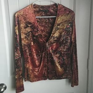 Velvet shirt